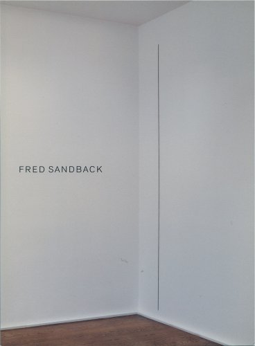Beispielbild fr Fred Sandback zum Verkauf von ANARTIST