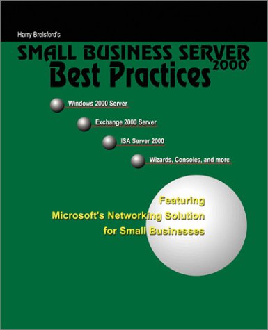 Stock image for Small Business Server 2000 Best Practices for sale by Irish Booksellers