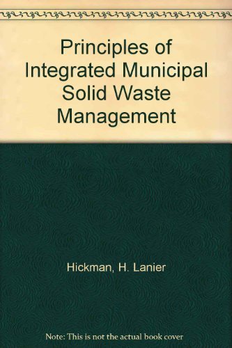 Stock image for Principles of Integrated Municipal Solid Waste Management for sale by HPB-Red