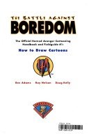 Cartoon handbook and fieldguide: The battle against Baron von Boredom (9781883772062) by Adams, Ben