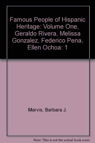 Beispielbild fr Volume I - Hispanic Heritage(oop) zum Verkauf von ThriftBooks-Atlanta