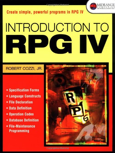 Stock image for Introduction to RPG IV for sale by HPB-Red