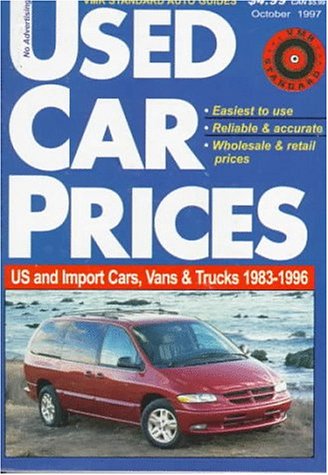 VMR Standard Auto Guides Used Car Prices October 1997: Cars Vans & Trucks 1983 - 1996 Volume 4 Nu...