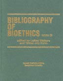 Stock image for Bibliography of Bioethics for sale by Better World Books
