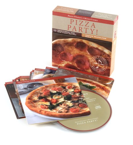 9781883914561: Pizza Party! (MusicCooks: Recipe Cards/Music CD), Traditional and New Pizza Recipes, Charlie Giordanos Pizza Band by Sharon O'Connor (2005-10-01)