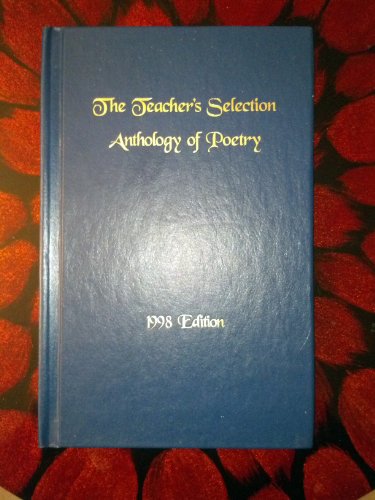 9781883931148: Teacher's Selection: Anthology of Fifth Grade Poetry 1998 Edition
