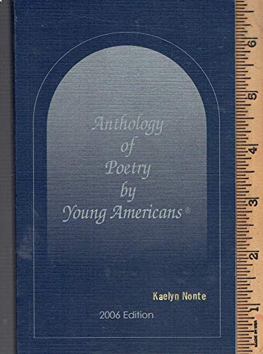 Beispielbild fr Anthology of Poetry By Young Americans zum Verkauf von Jenson Books Inc