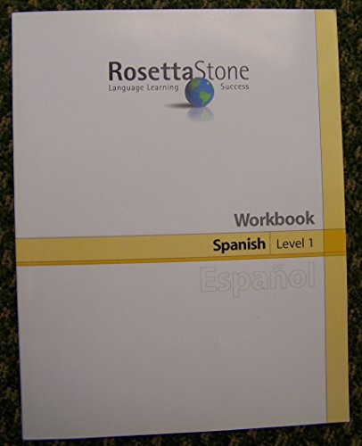 Stock image for Rosetta Stone Spanish Workbook, Level 1, Language Learning Success for sale by Allied Book Company Inc.
