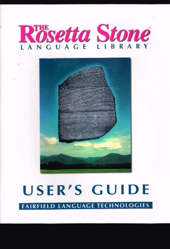 9781883972455: The Rosetta Stone Language Library Student Study Guide (Spanish 1 -- Espanol 1)