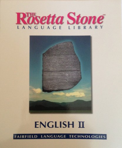 Stock image for THE ROSETTA STONE LANGUAGE LIBRARY, ENGLISH II for sale by mixedbag