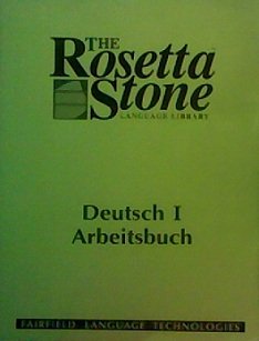 9781883972905: Rosetta Stone Home School German Level 1 Workbook