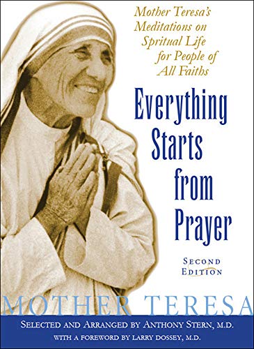 9781883991371: Everything Starts from Prayer: Mother Teresa's Meditations on Spiritual Life for People of All Faiths