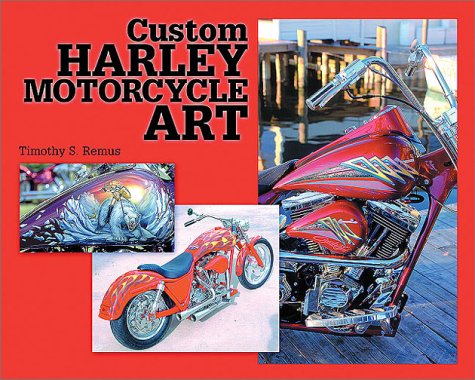 Stock image for Custom Harley Motorcycle Art for sale by Nilbog Books