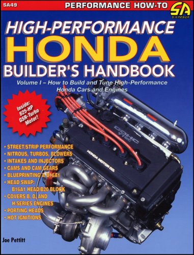 Stock image for High-Performance Honda Builders Handbook: How to Build and Tune High-Performance Honda Cars and Engines (1) (S-A Design) for sale by Sharehousegoods