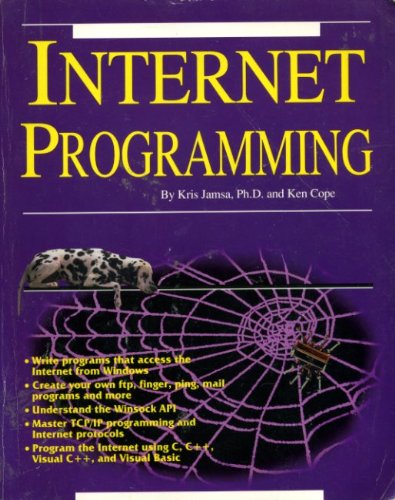 Beispielbild fr Internet Programming/Book and Disk zum Verkauf von SecondSale