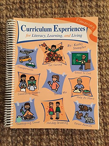 Imagen de archivo de Curriculum Experiences for Literacy, Learning and Living: Elementary a la venta por HPB-Red