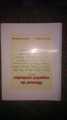 9781884155017: Manual de espaol estandar (Manual de espanol estandar 4th edition)
