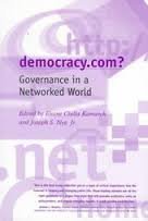 Beispielbild fr Democracy.Com: Governance in a Networked World zum Verkauf von Wonder Book