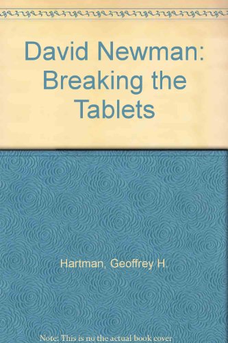 Beispielbild fr David Newman: Breaking the Tablets zum Verkauf von Wonder Book