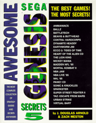 Beispielbild fr Awesome Sega Genesis Secrets 5 zum Verkauf von Half Price Books Inc.