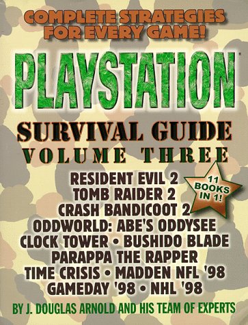 Beispielbild fr Playstation Survival Guide (Vol. 3) (Playstation Survival Guides) zum Verkauf von A Casperson Books