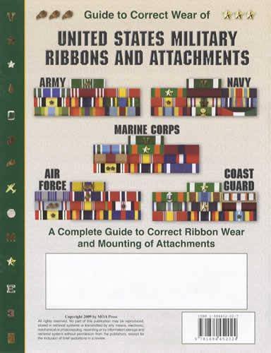 Beispielbild fr Guide to Correct Wear of United States Military Ribbons zum Verkauf von My Dead Aunt's Books