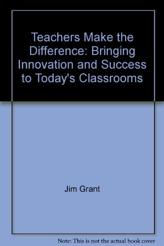 9781884548154: Title: Teachers Make the Difference Bringing Innovation a