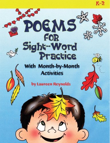 9781884548697: Poems for Sight-Word Practice: With Month-By-Month Activities