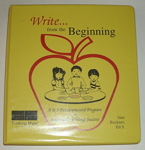 9781884582080: Write...from the Beginning A K-5 Developmental Program for Schoolwide Writing Success