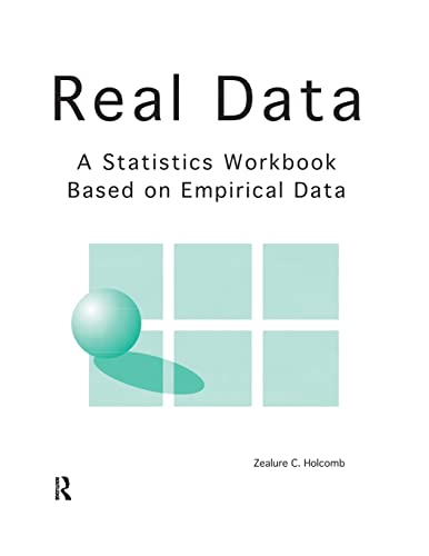 Imagen de archivo de Real Data : A Statistics Workbook Based on Empirical Data a la venta por Better World Books: West