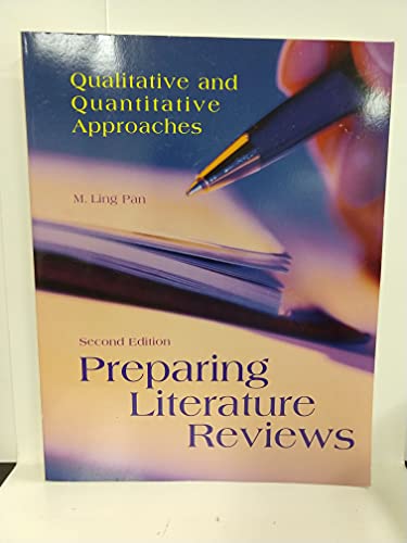 9781884585562: Preparing Literature Reviews: Qualitative and Quantitative Approaches