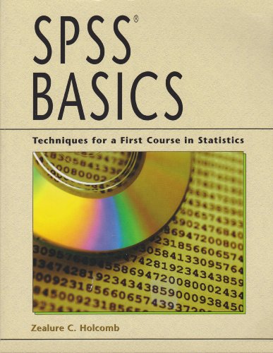 Imagen de archivo de SPSS Basics: Techniques for a First Course in Statistics a la venta por BooksRun