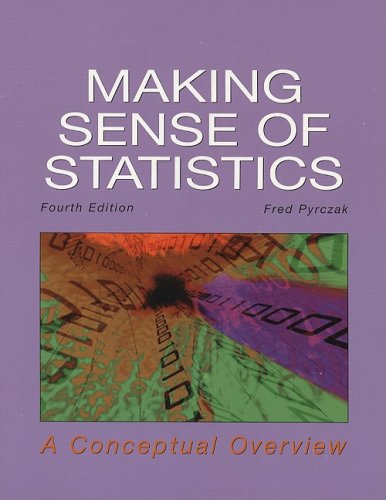 9781884585708: Making Sense of Statistics: A Conceptual Overview
