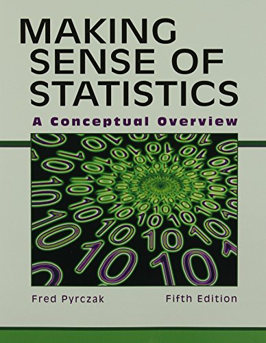 Beispielbild fr Making Sense of Statistics: A Conceptual Overview zum Verkauf von BooksRun