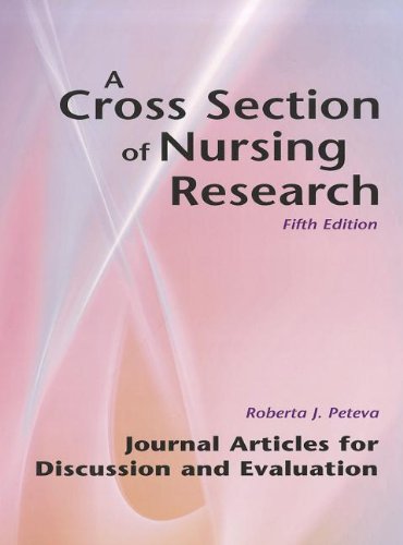 Stock image for A Cross Section of Nursing Research: Journal Articles for Discussion and Evaluation for sale by SecondSale