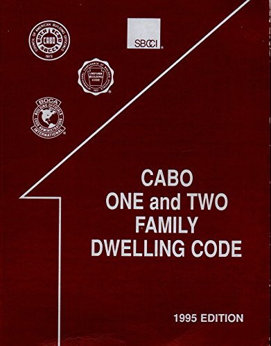 Beispielbild fr Cabo One and Two Family Dwelling Code, 1995 zum Verkauf von Hawking Books