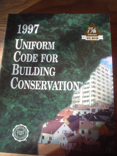 Beispielbild fr Uniform Code for Building Conservation, 1997 zum Verkauf von dsmbooks