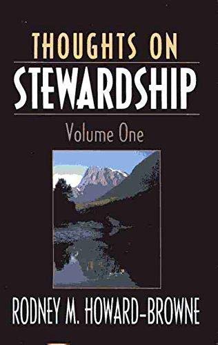 Beispielbild fr Thoughts on stewardship zum Verkauf von ZBK Books