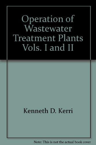 Beispielbild fr Operation of Wastewater Treatment Plants, Vols. I and II zum Verkauf von Irish Booksellers