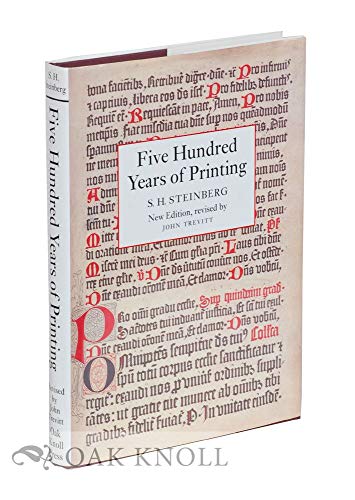 Stock image for Five Hundred Years of Printing for sale by Decluttr