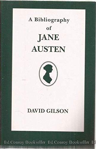 9781884718328: A Bibliography of Jane Austen