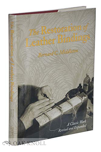 9781884718502: The Restoration of Leather Bindings