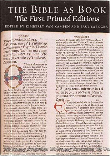 Imagen de archivo de The Bible As Book: The First Printed Editions (Vol 2) a la venta por Regent College Bookstore