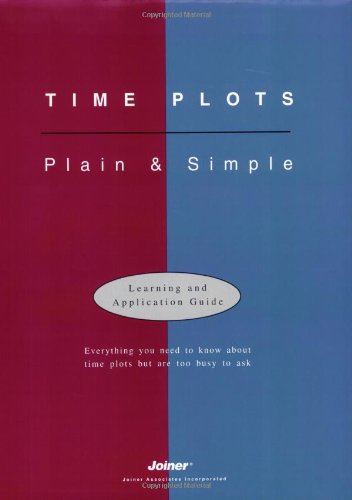 Time Plots: Plain & Simple (9781884731051) by Joiner Associates Staff; Reynard, Sue