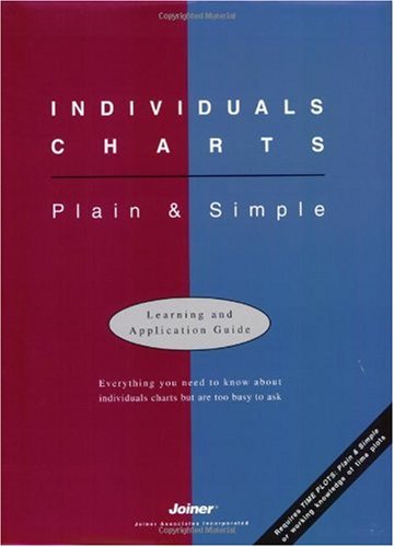 Individuals Charts: Plain & Simple (9781884731068) by Joiner Associates Staff