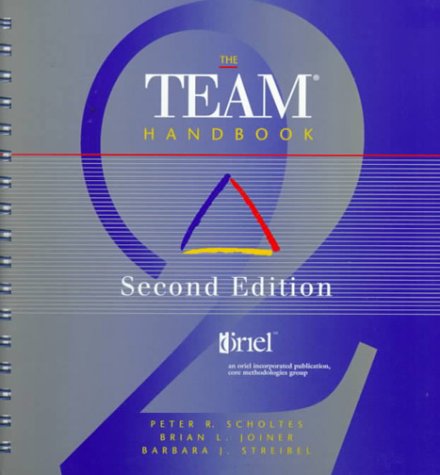 Beispielbild fr The Team Handbook zum Verkauf von Better World Books