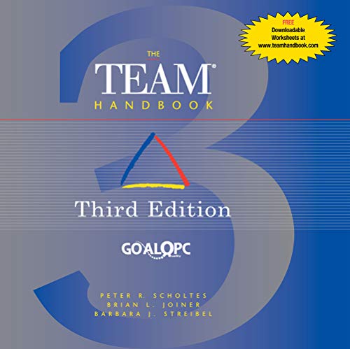 Beispielbild fr The Team Handbook Third Edition zum Verkauf von Goodwill Books