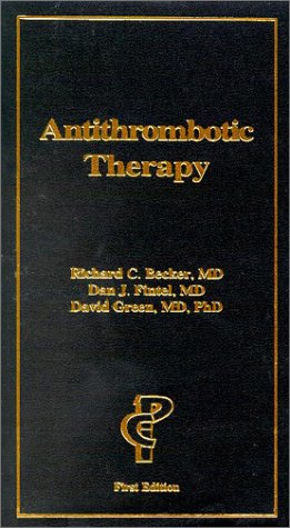 Beispielbild fr Antithrombotic Therapy zum Verkauf von Mispah books