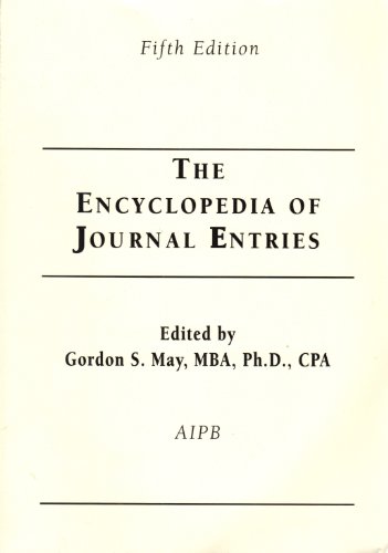 Beispielbild fr The Encyclopedia of Journal Entries zum Verkauf von KuleliBooks