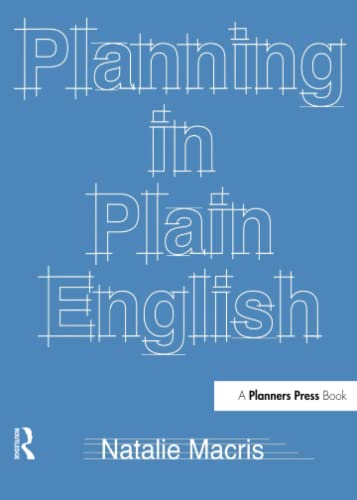 Beispielbild fr Planning in Plain English: Writing Tips for Urban and Environmental Planners zum Verkauf von Studibuch